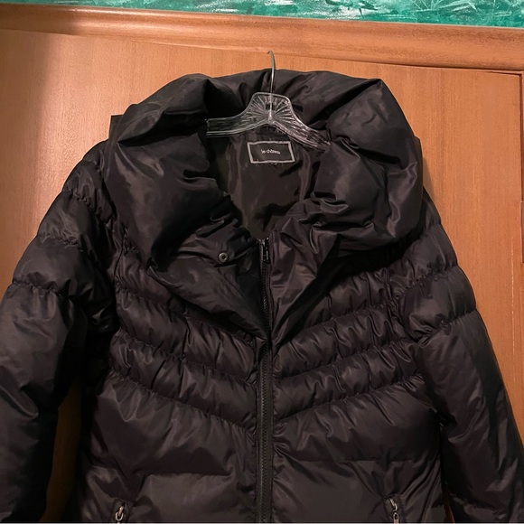Le Chateau Black Down Coat - Picture 4 of 6